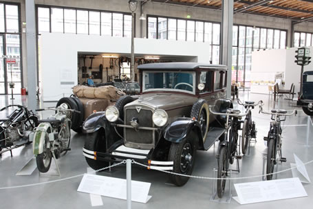 Transportation center of the Deutsches Museum in Munich´s Theresienhöhe