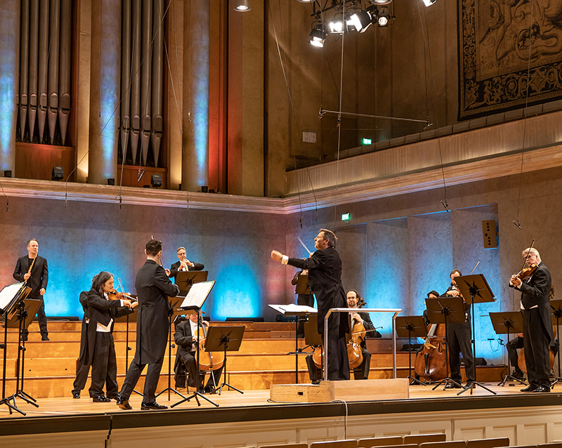 Festkonzert des Münchner Rundfunkorchesters zur Übergabe der EU Ratspräsidentschaft von Kroatien an Deutschland aus dem Herkulessaal der Residenz in München