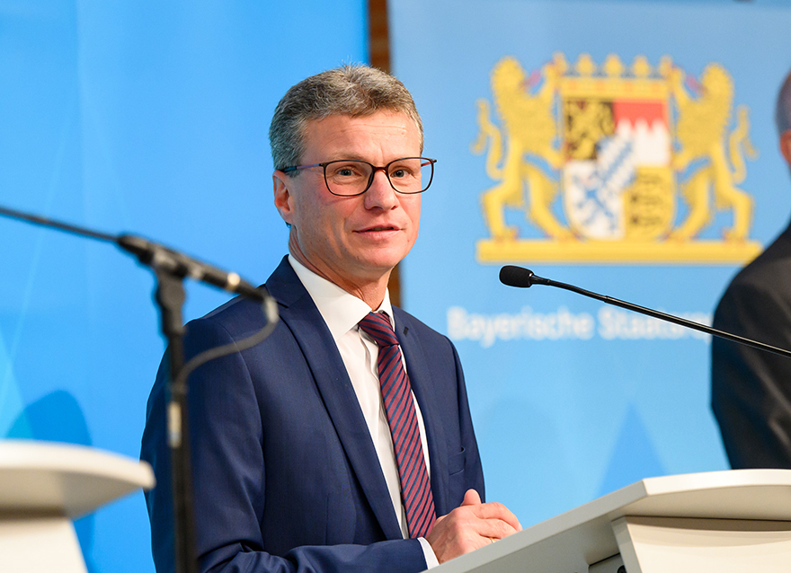 Wissenschaftsminister Bernd Sibler stellt Eckpunkte für das bayerische Hochschulinnovationsgesetz vor
Foto: StK / Koch