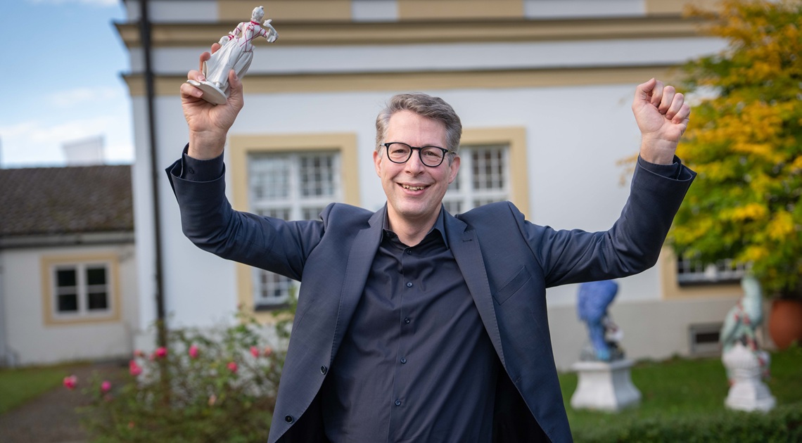 Kunstminister Blume mit Zerbinetta